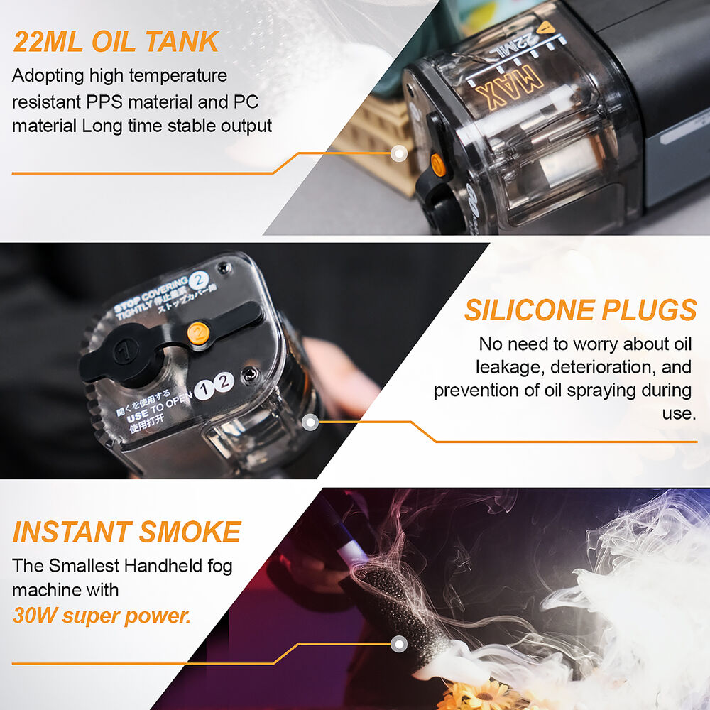 Lensgo  Smoke GO All-in-One Handheld Fog Machine 30w - 3