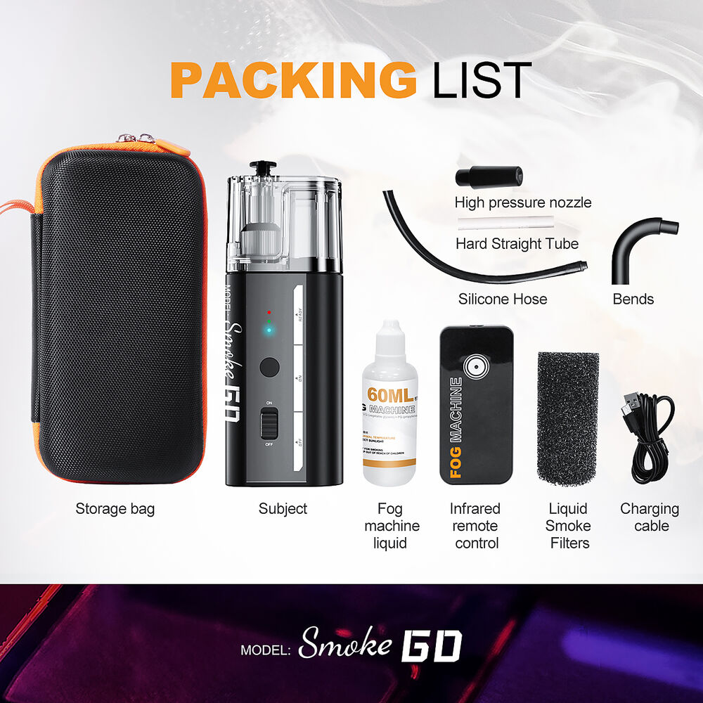 Lensgo  Smoke GO All-in-One Handheld Fog Machine 30w - 9