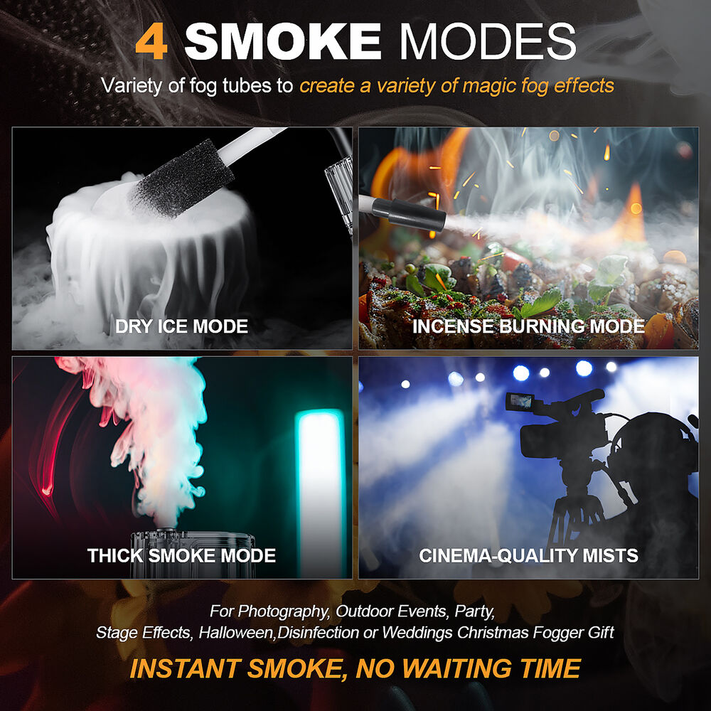 Lensgo  Smoke GO All-in-One Handheld Fog Machine 30w - 5