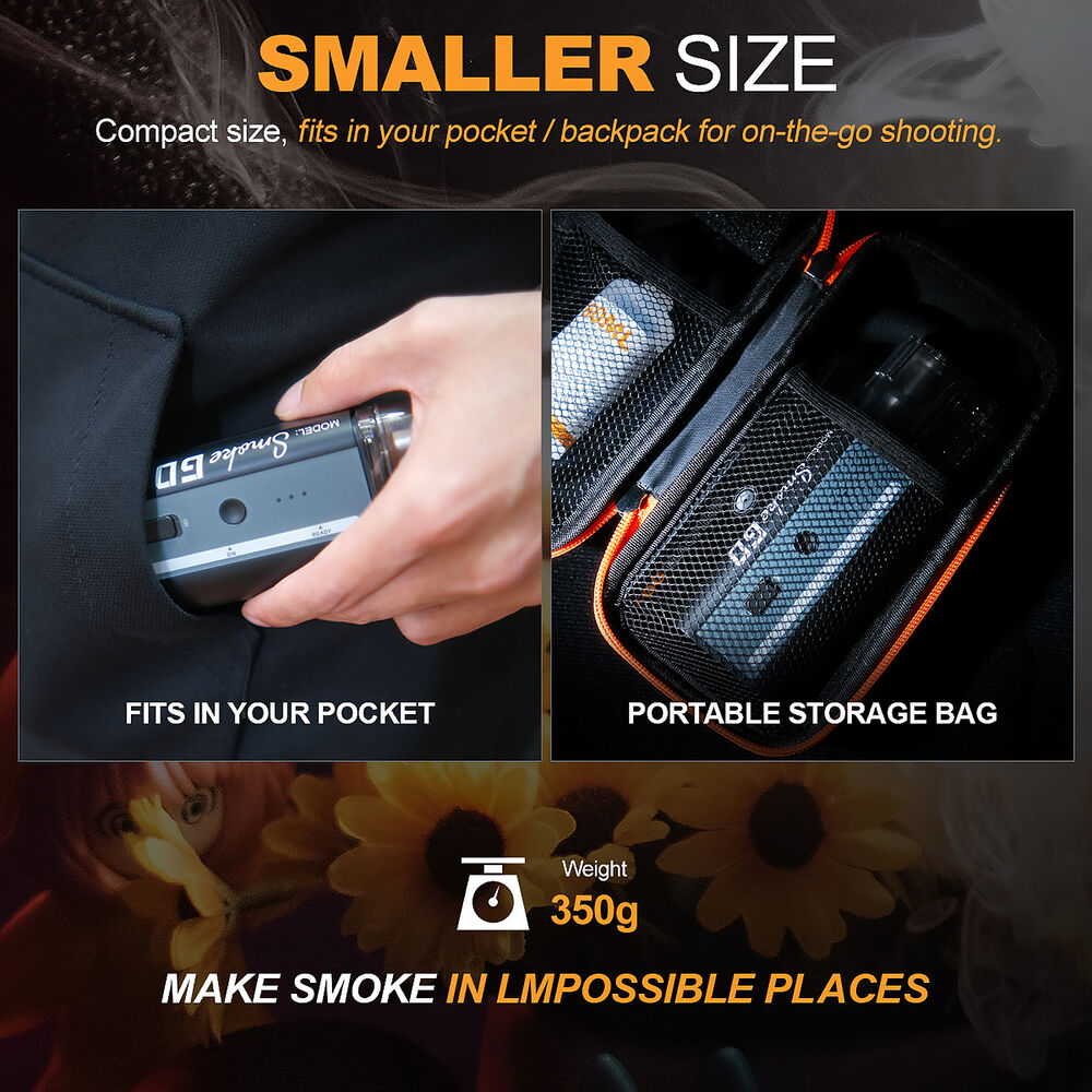 Lensgo  Smoke GO All-in-One Handheld Fog Machine 30w - 7