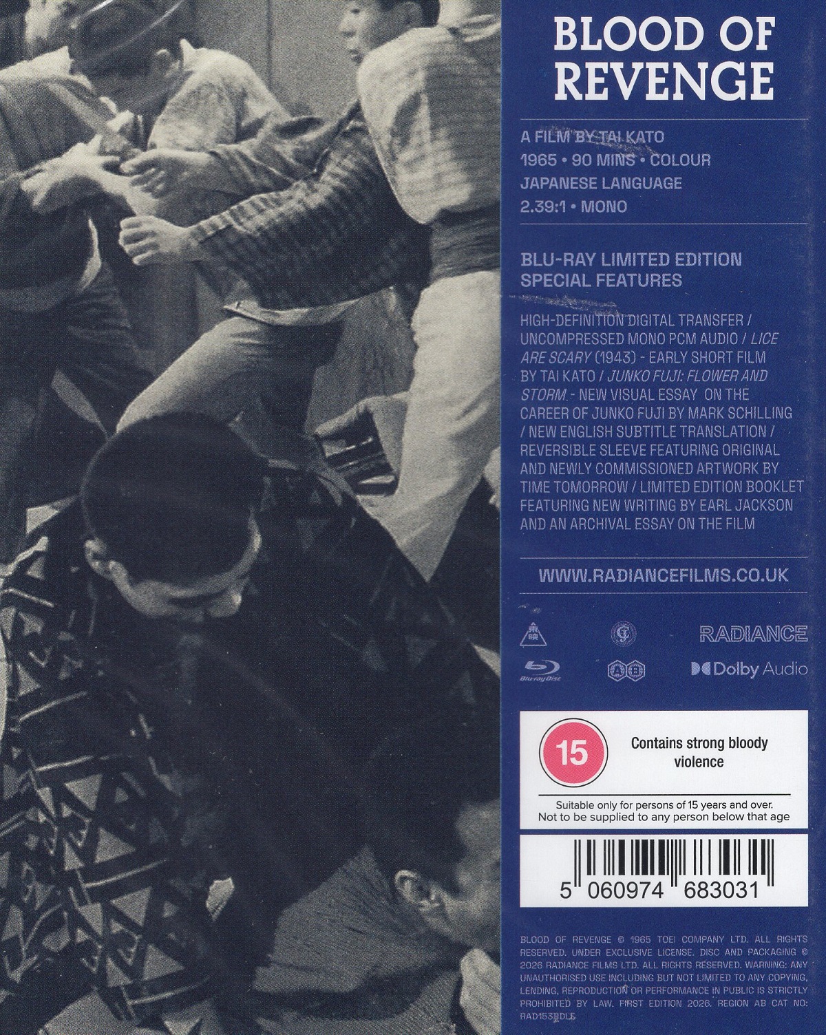 Blood of Revenge (Limited Edition) (ej svensk text) (Blu-ray) - 2