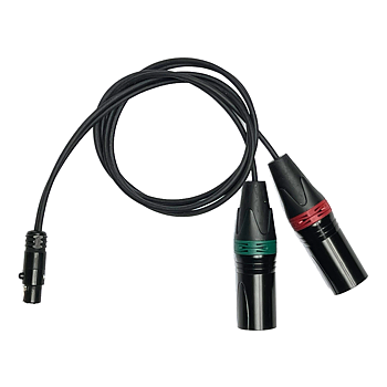ACE- Ljudkabel TA5F - 2x XLR3M, 60cm