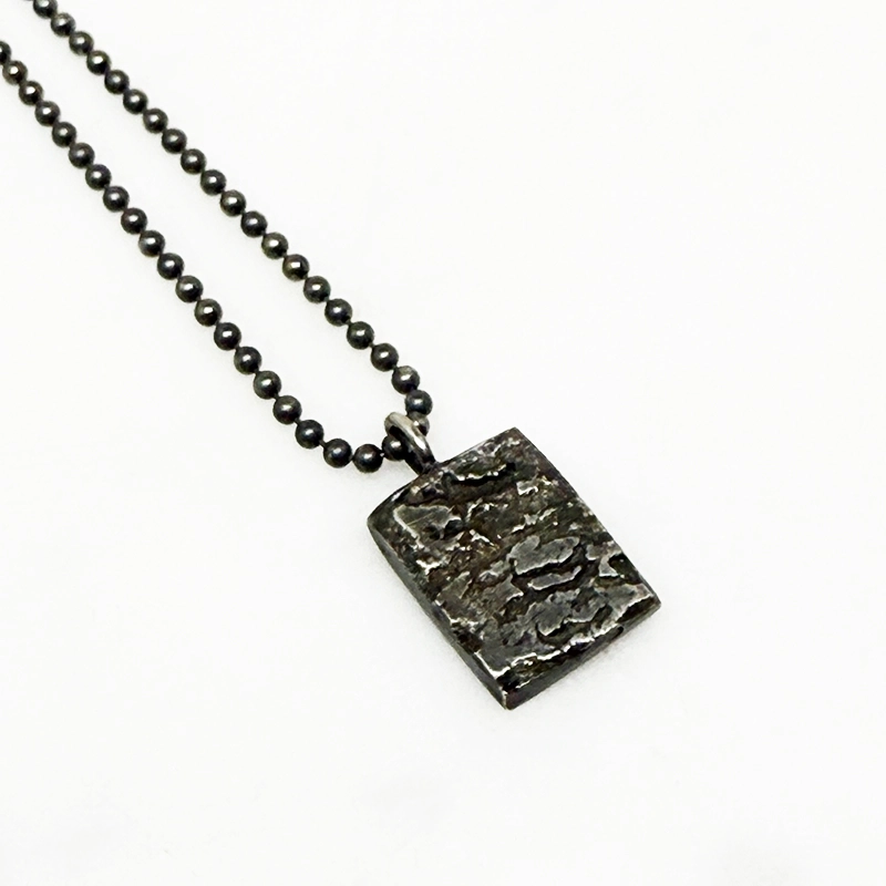 Silverhalsband MELTED nr1 - 3