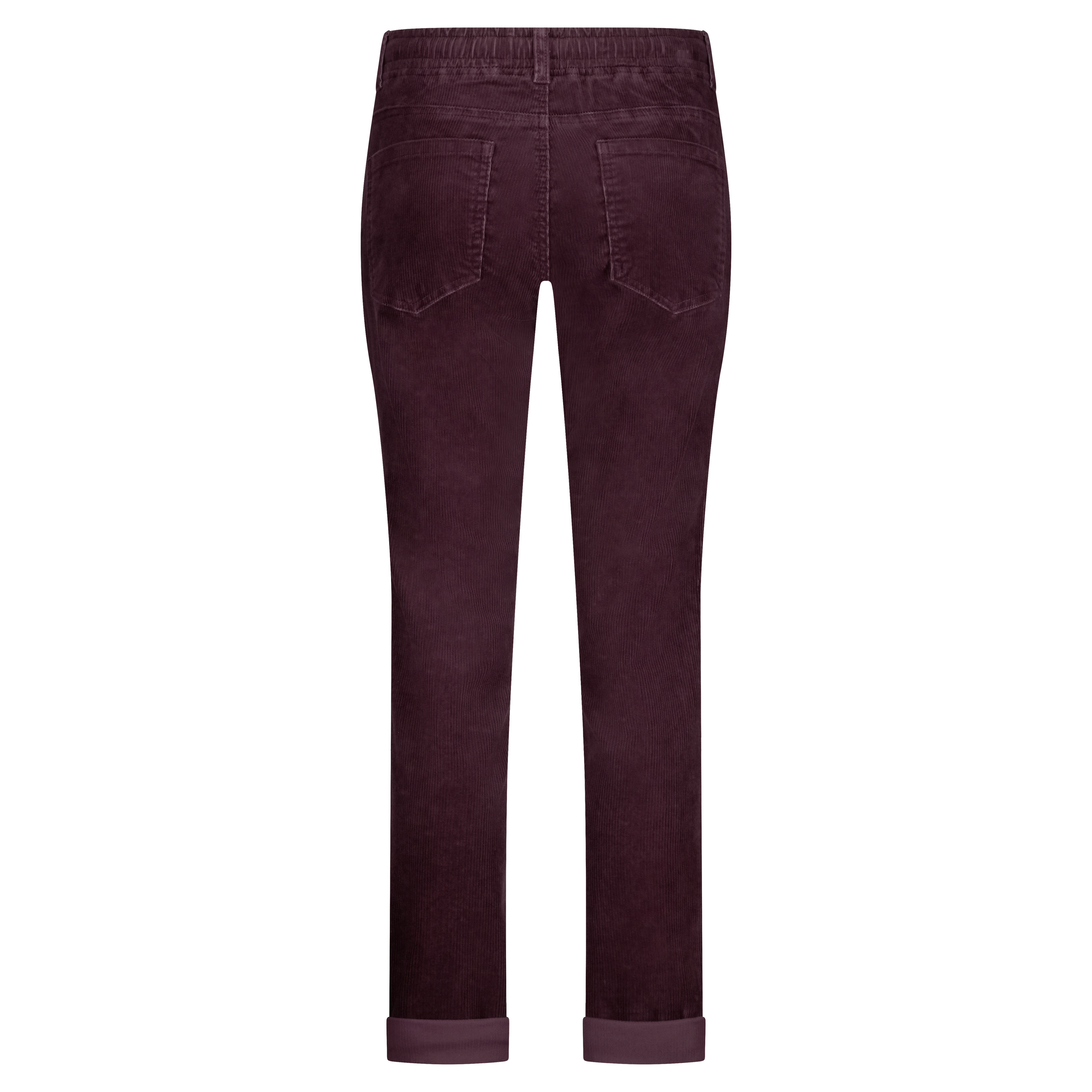 Red Button Tessy byxa Cord Aubergine - 2