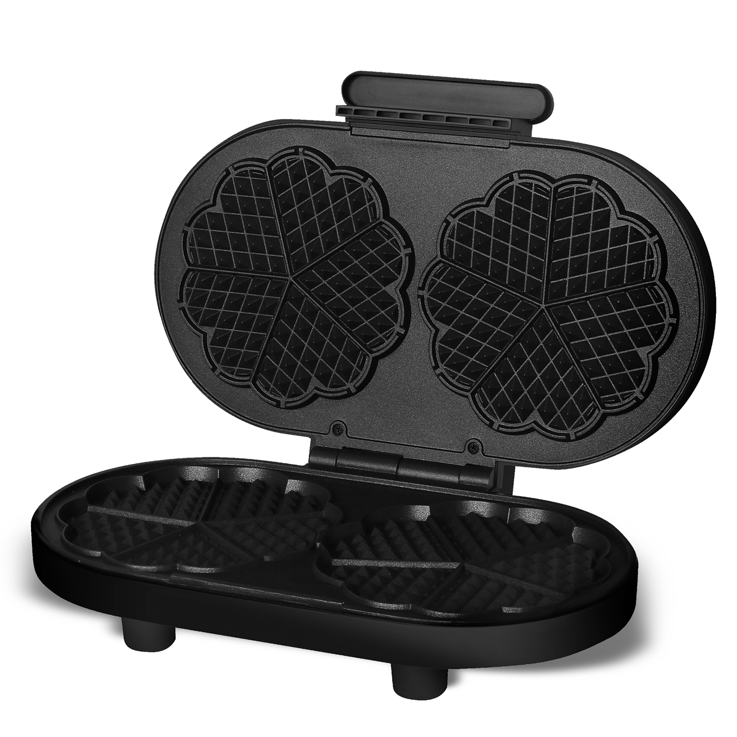 Våffeljärn Health Dubbelt 1600W VJ600 Svart - 3