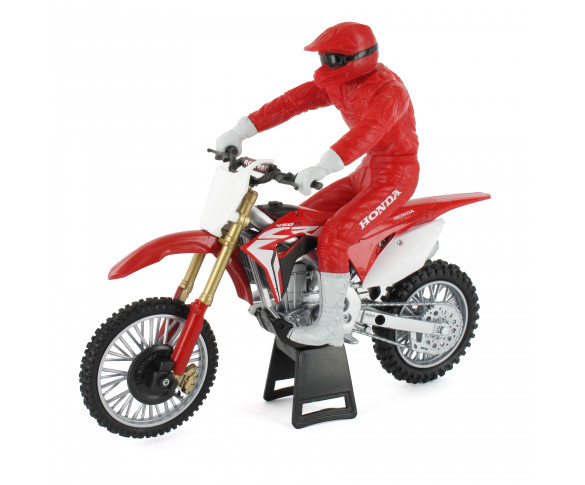New-Ray, 1:12 HONDA CRF 450R, Med Förare - 2