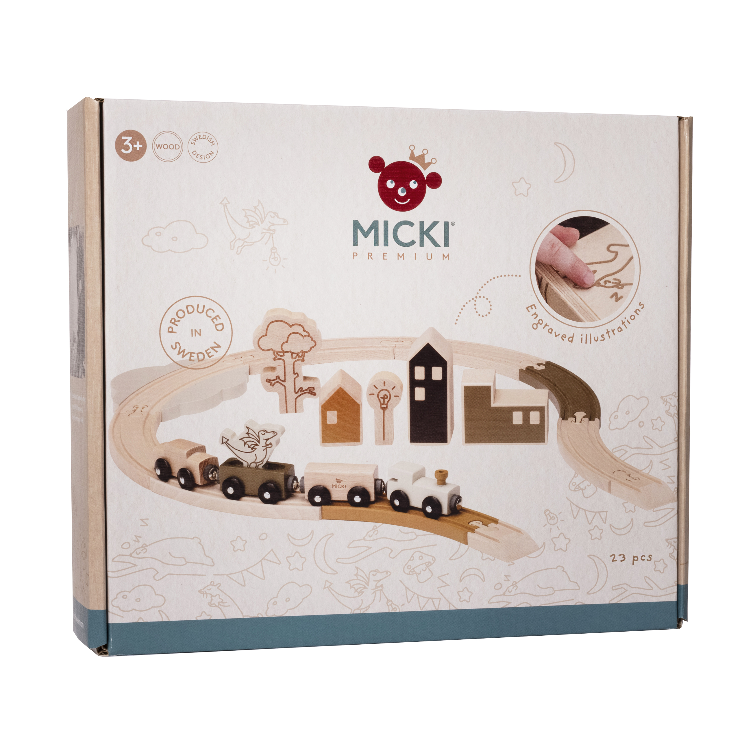 MICKI TÅG SET PREMIUM - 2