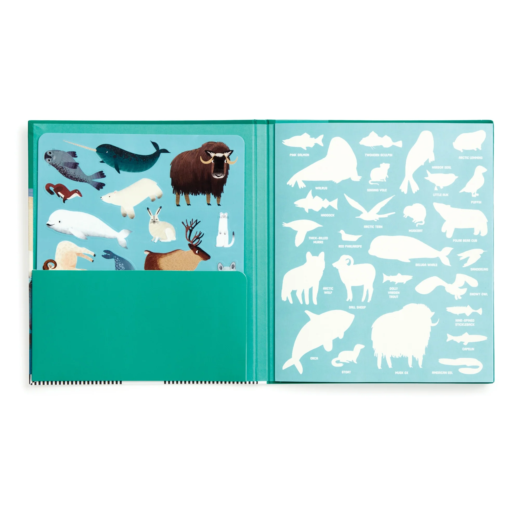 Arctic Life Sticker Play Reusable Activity Set (Sticker Book or Pack) - 5