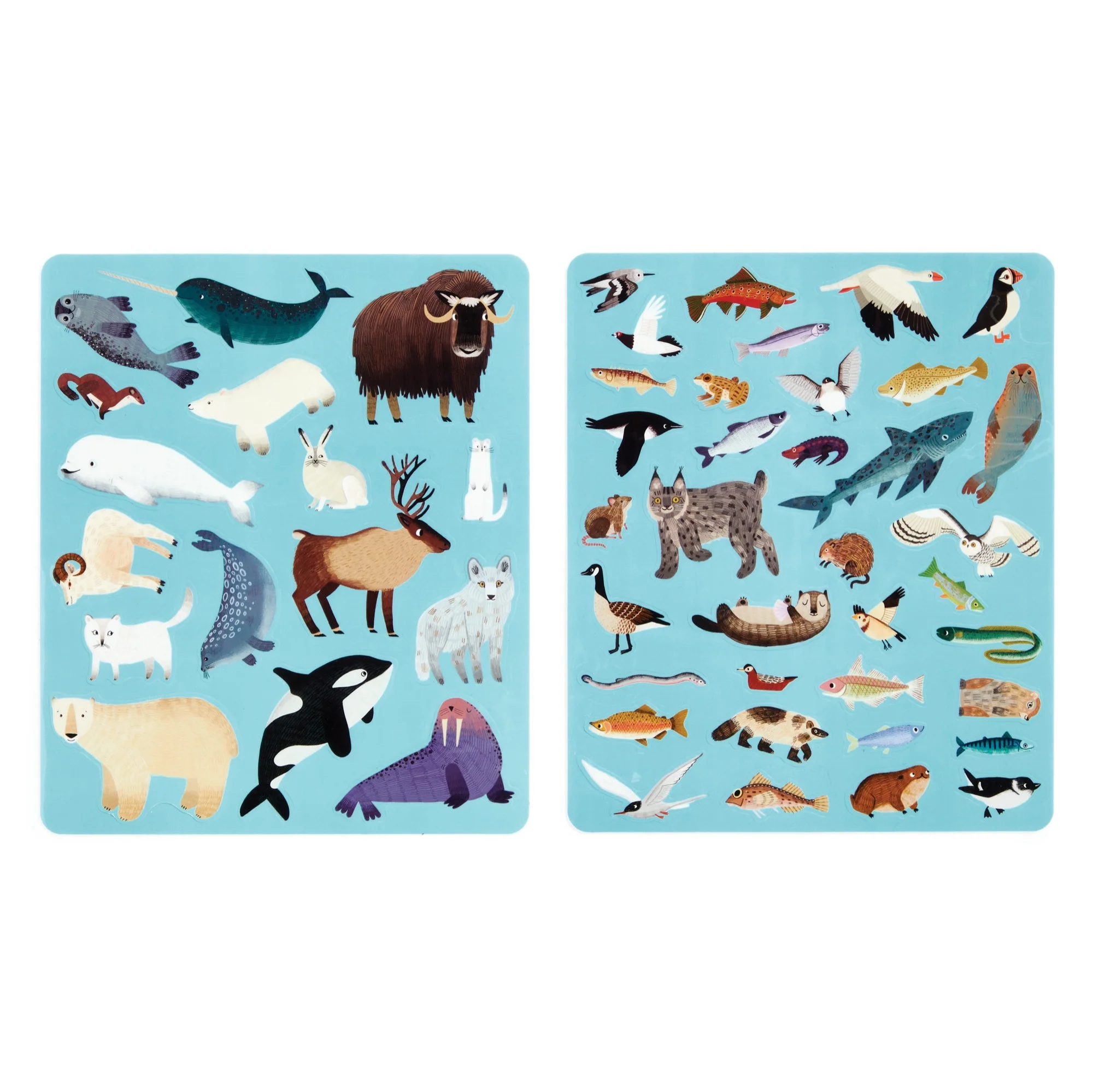Arctic Life Sticker Play Reusable Activity Set (Sticker Book or Pack) - 4