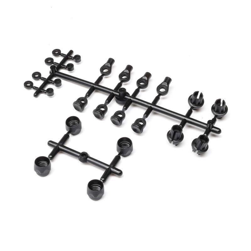 AXIAL Molded Shock Parts Set: 1/10 SCX10 PRO