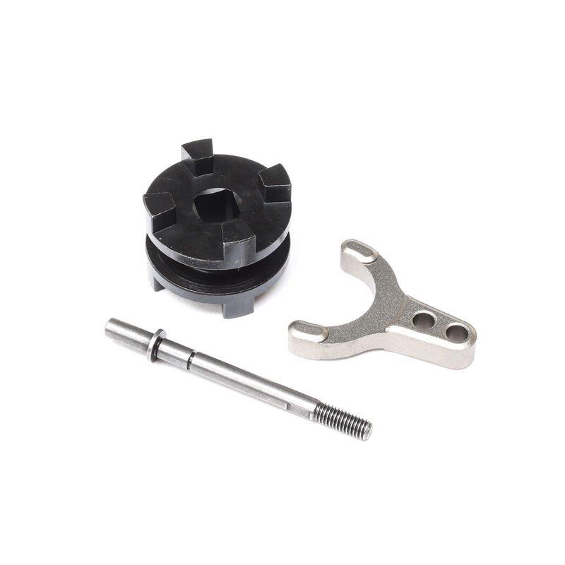 AXIAL Underdrive Shaft, Fork & Slider: 1/10 SCX10 PRO