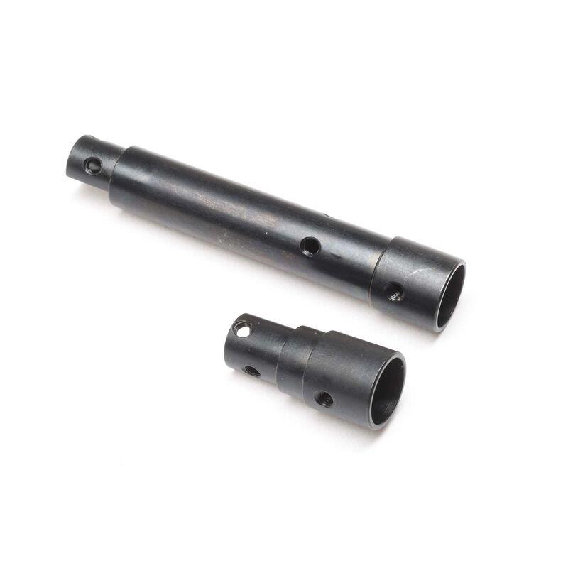 AXIAL Axle Tube Set, Front, Steel: 1/10 SCX10 PRO