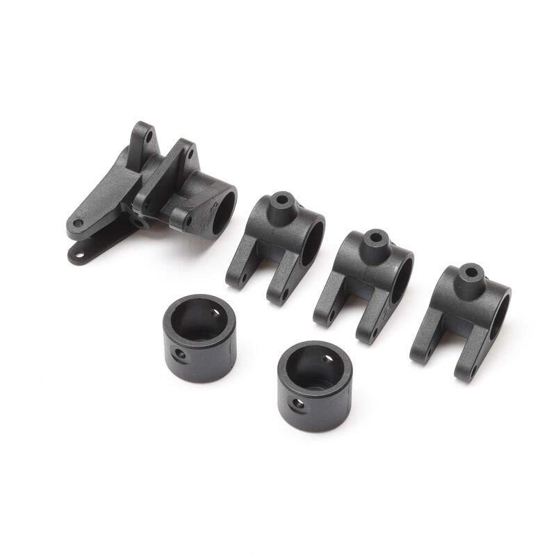 AXIAL Axle Tube Link Mount Set & Cap: 1/10 SCX10 PRO
