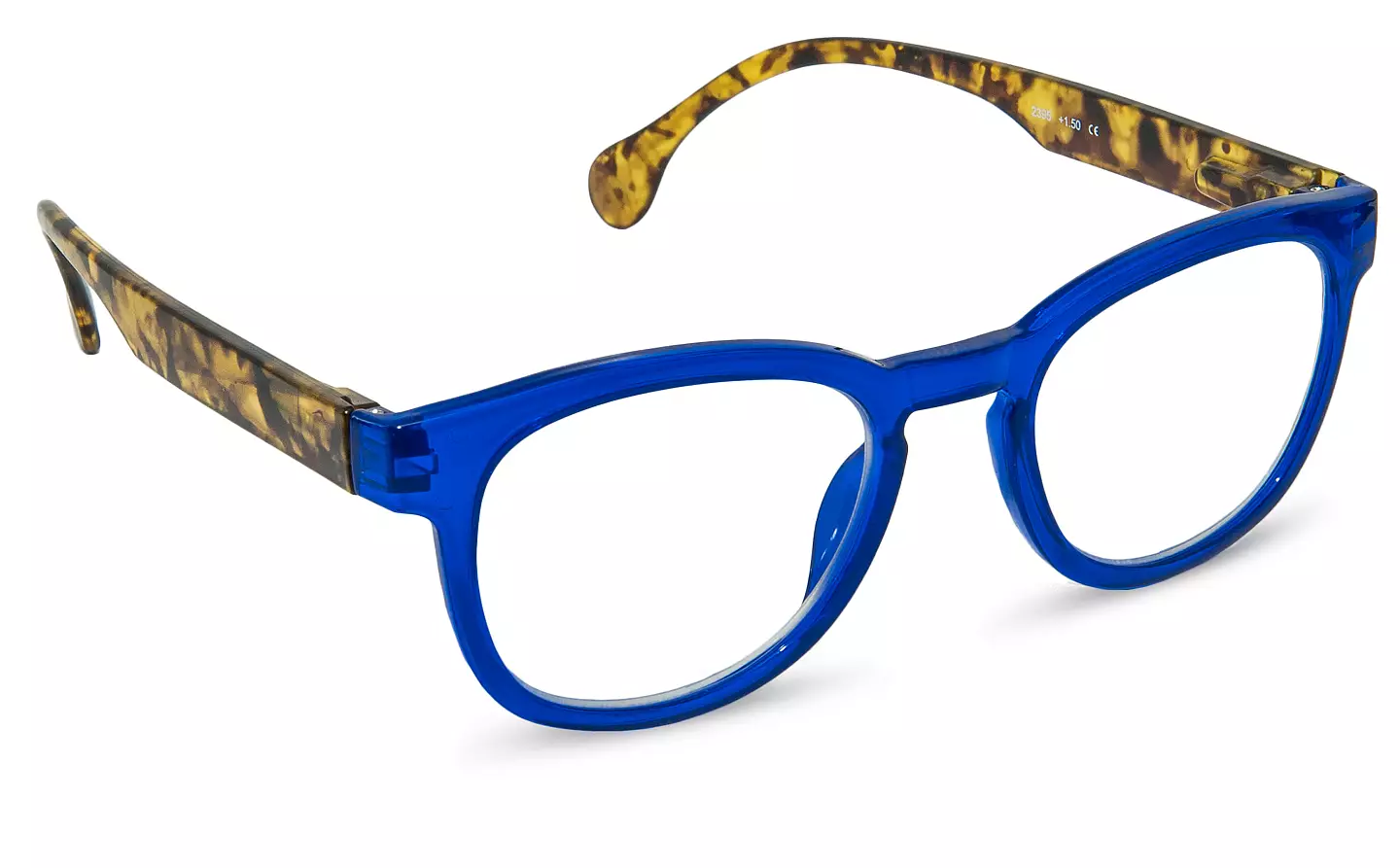 Reading glasses crystal blue/turtle - 2