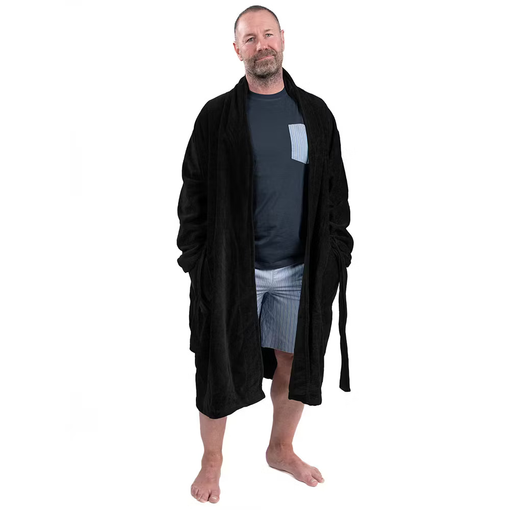 Fathers & Friends - Morgonrock - Black - 3
