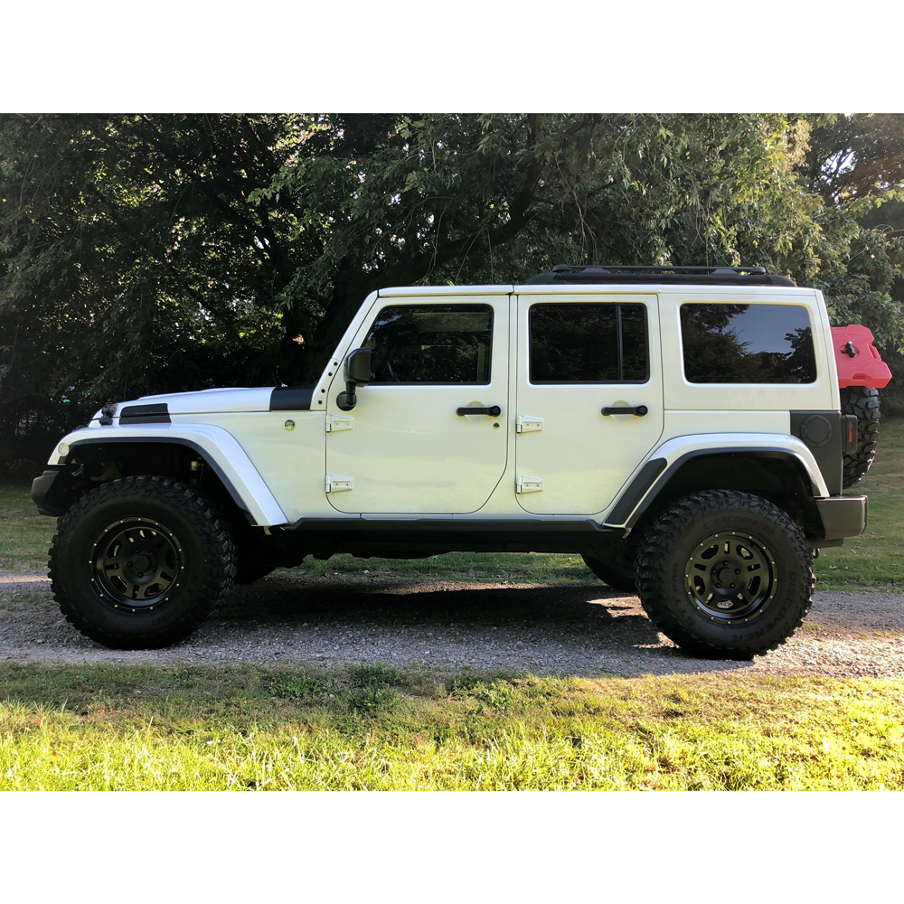 ASP Fender Flare Extensions - Jeep JK & JKU - 4