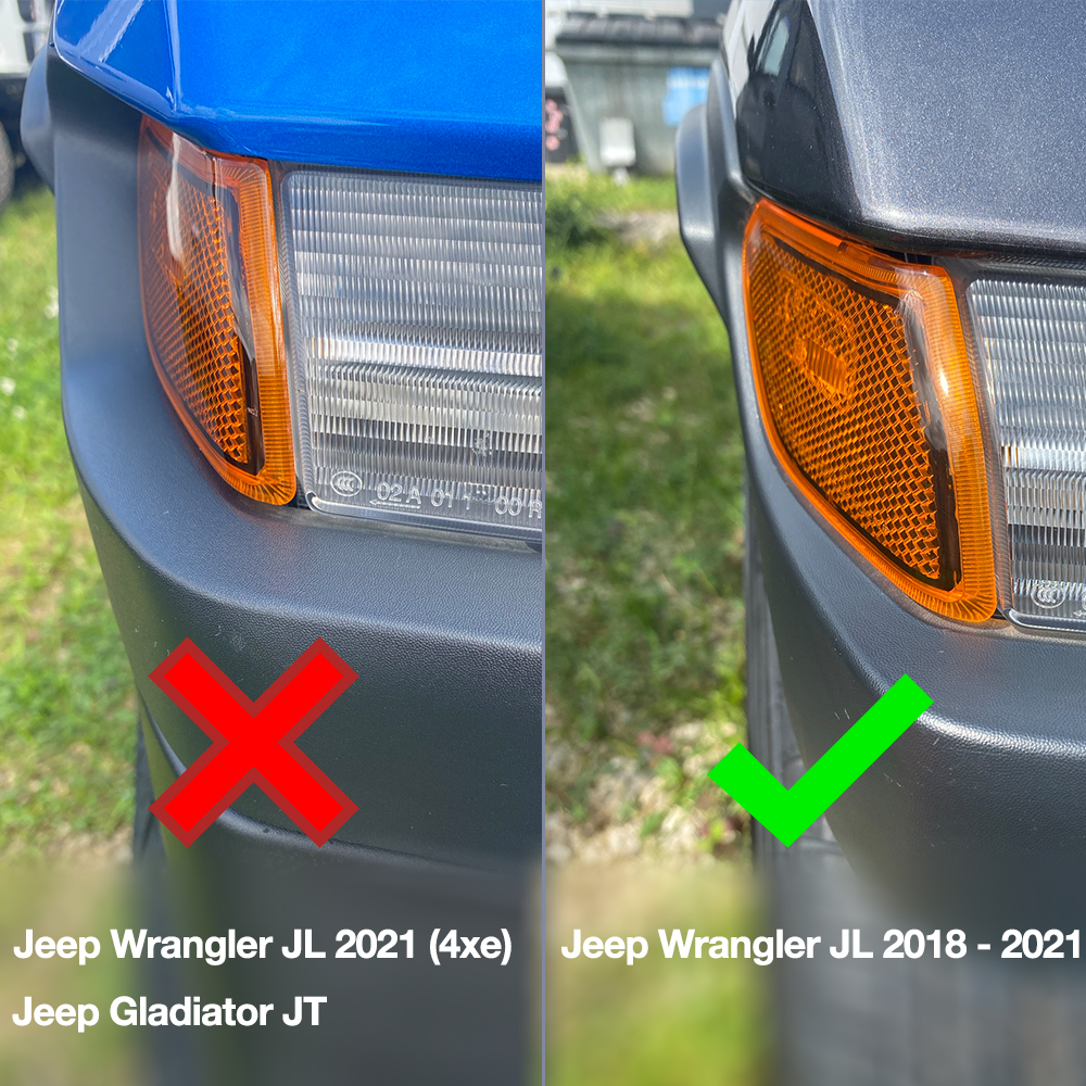 ASP Fender Flare Extensions - Jeep JL & JLU (non 4XE) - 4