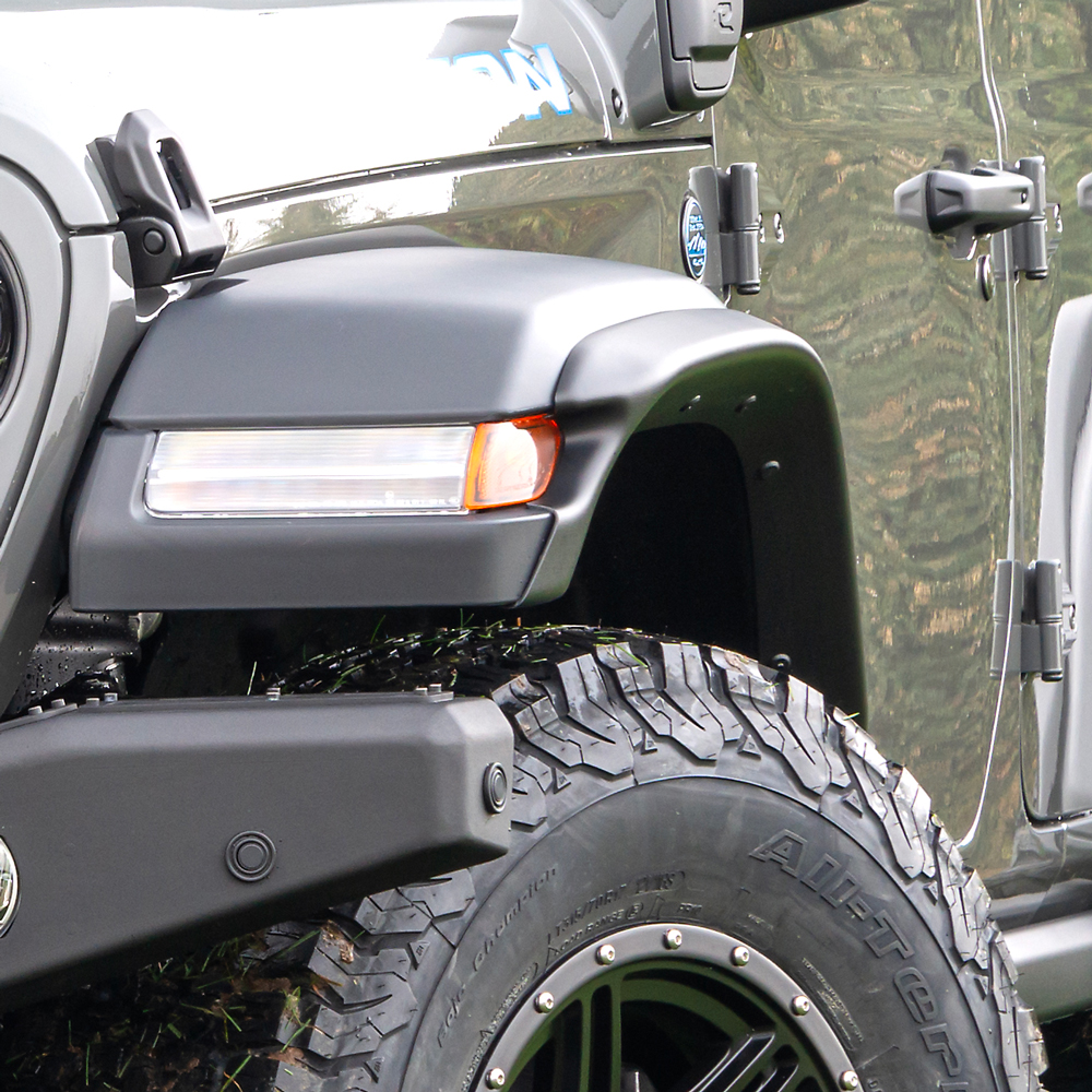 ASP Fender Flare Extensions - Jeep JL & JLU 4XE
