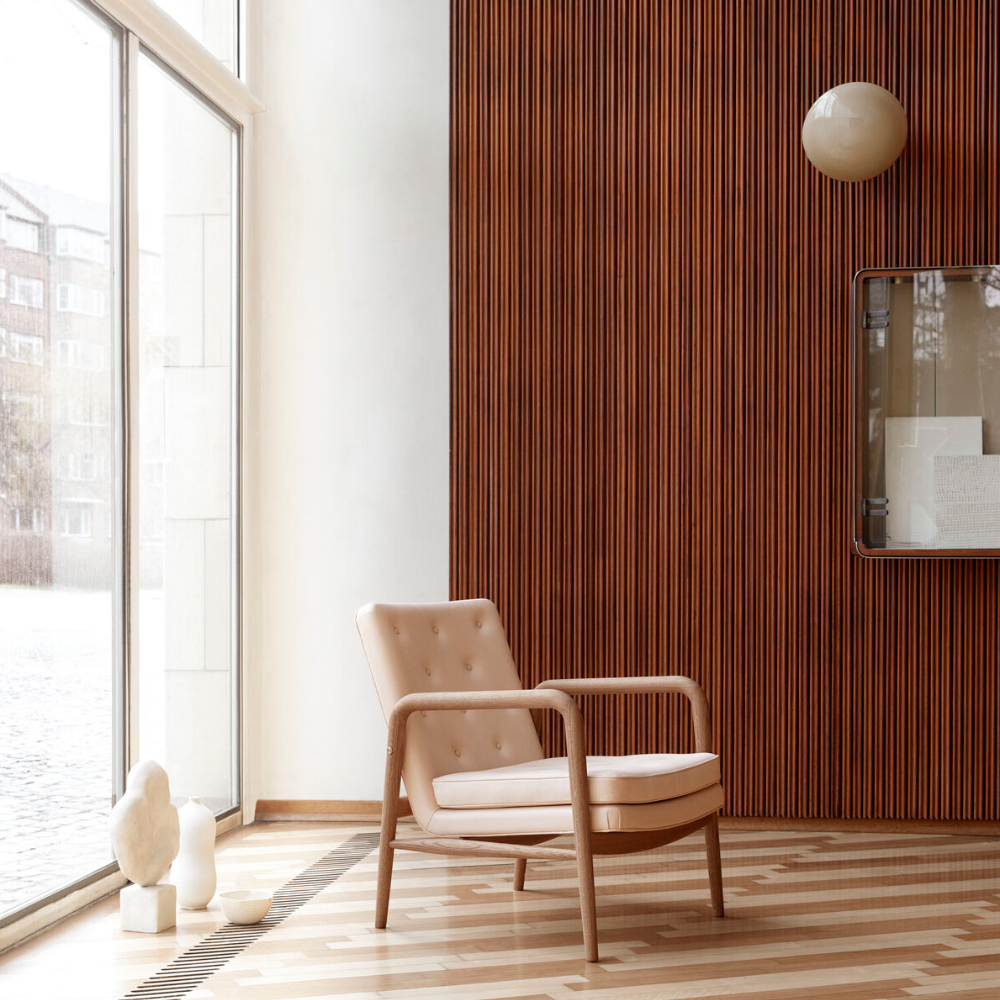 VLA76 Foyer fåtölj Ek (varianter) - Carl Hansen & Søn - 2
