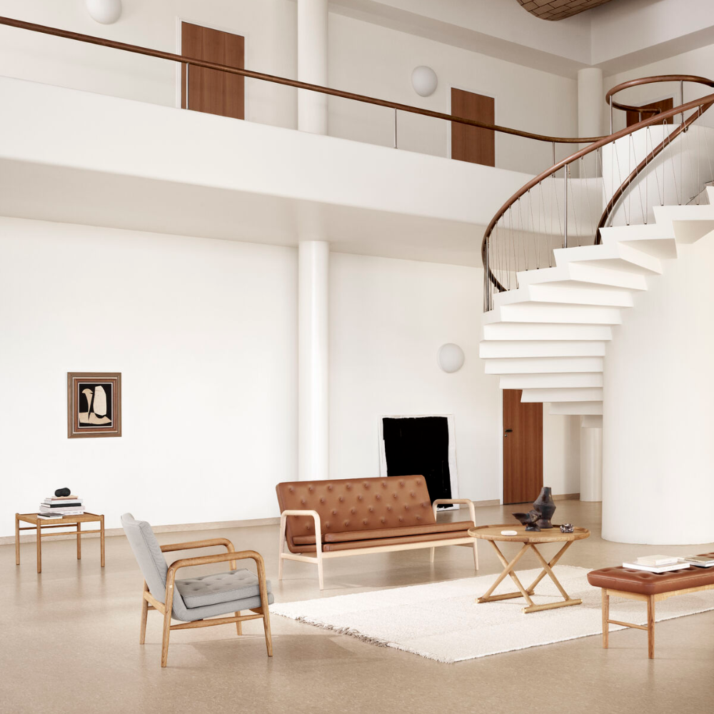 VLA76 Foyer fåtölj Ek (varianter) - Carl Hansen & Søn - 7