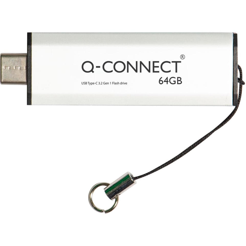 Muistitikku Q-Connect USB-C 3.2 64GB