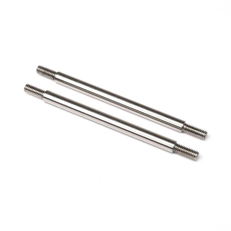 AXIAL Stainless Steel M4 x 5mm x 80.1mm Link (2): 1/10 SCX10 PRO