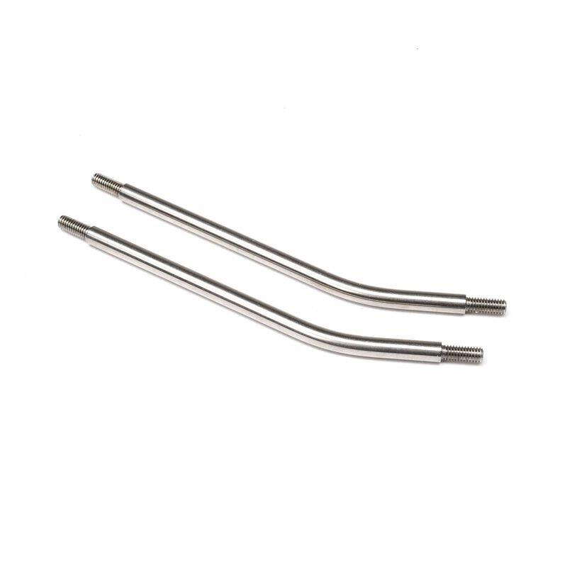 AXIAL Stainless Steel M4 x 5mm x 118.2mm HC Link (2): 1/10 SCX10 PRO