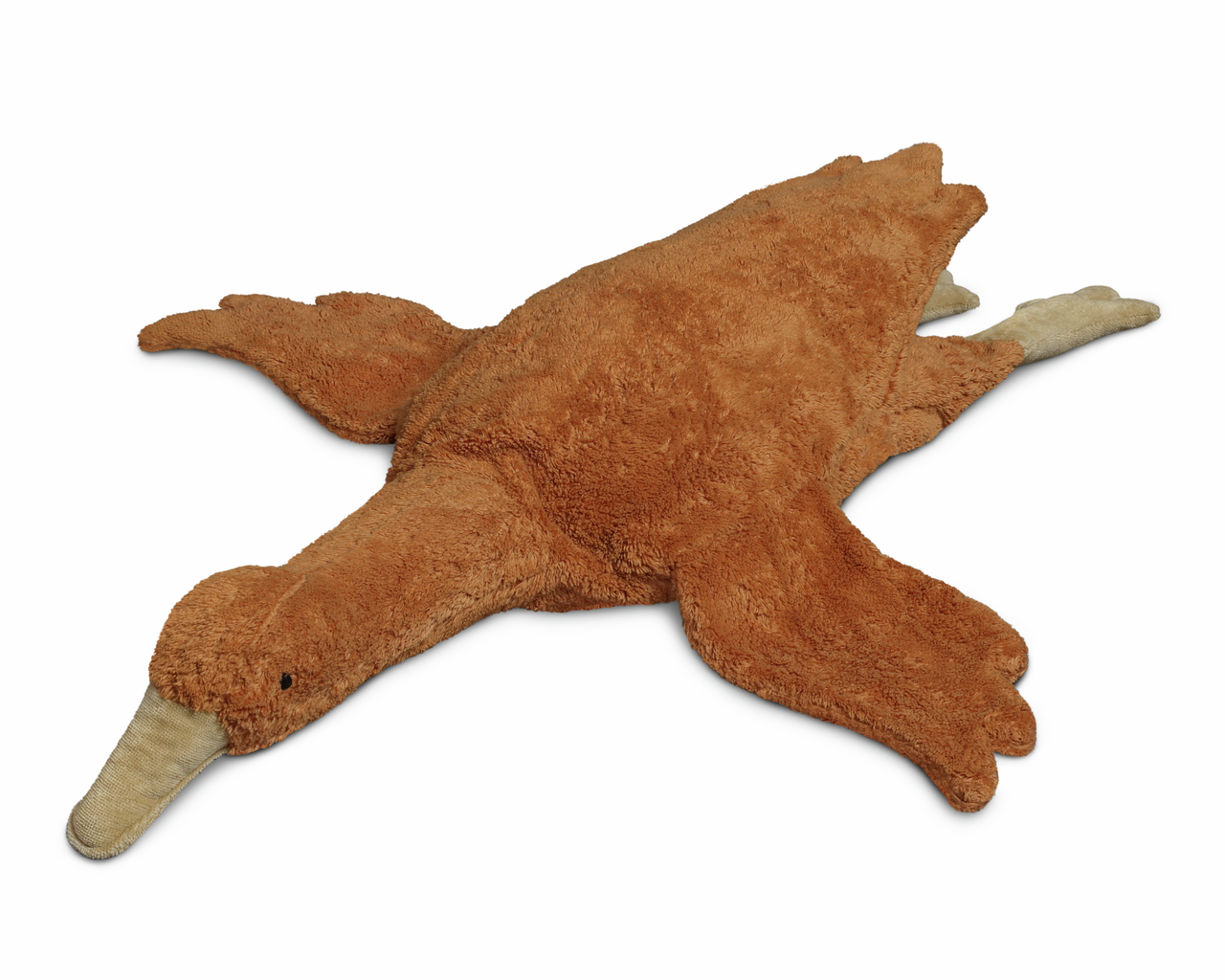 Stor rost brun gås cuddly mjukdjur med värmekudde  ekologisk - Senger Naturwelt