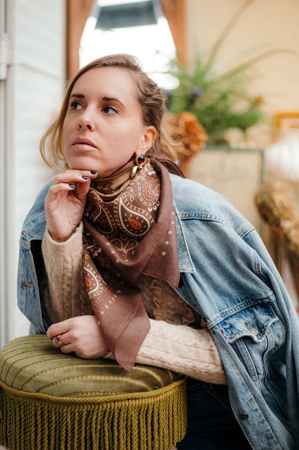 Rodeo capucciono cotton scarf - 3