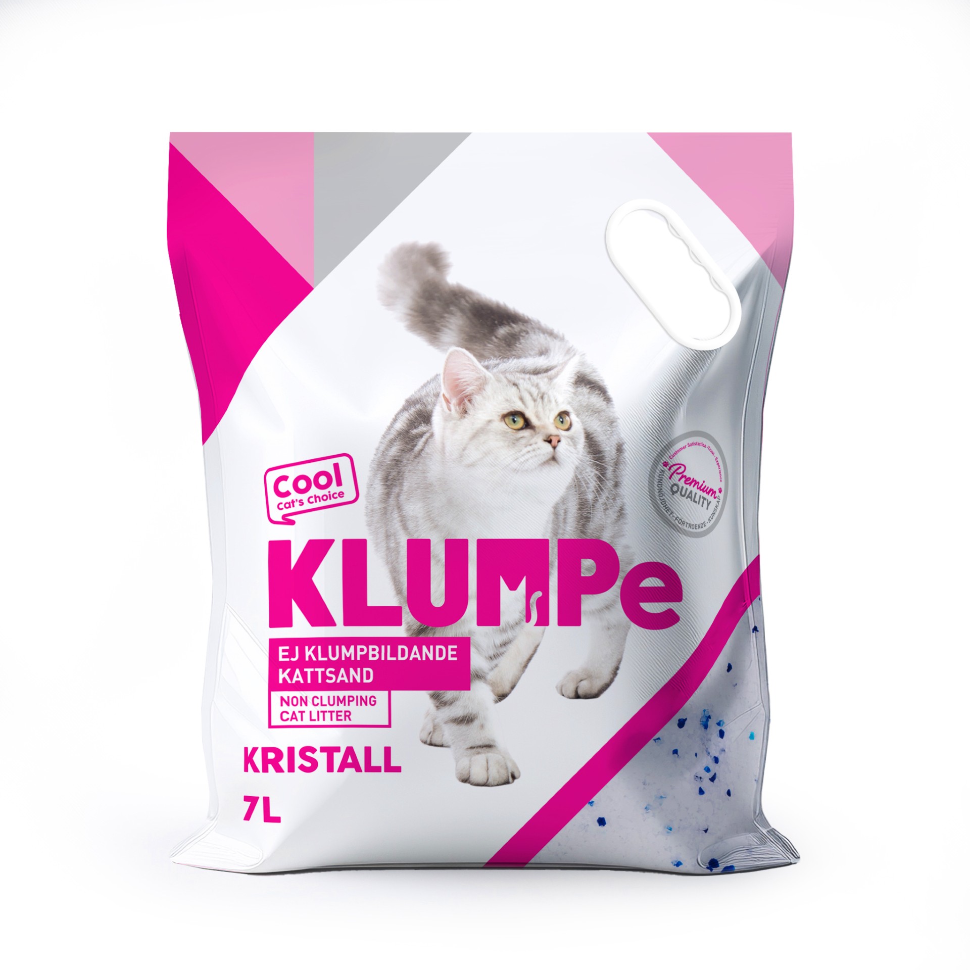 Klumpe Kristall 7 liter