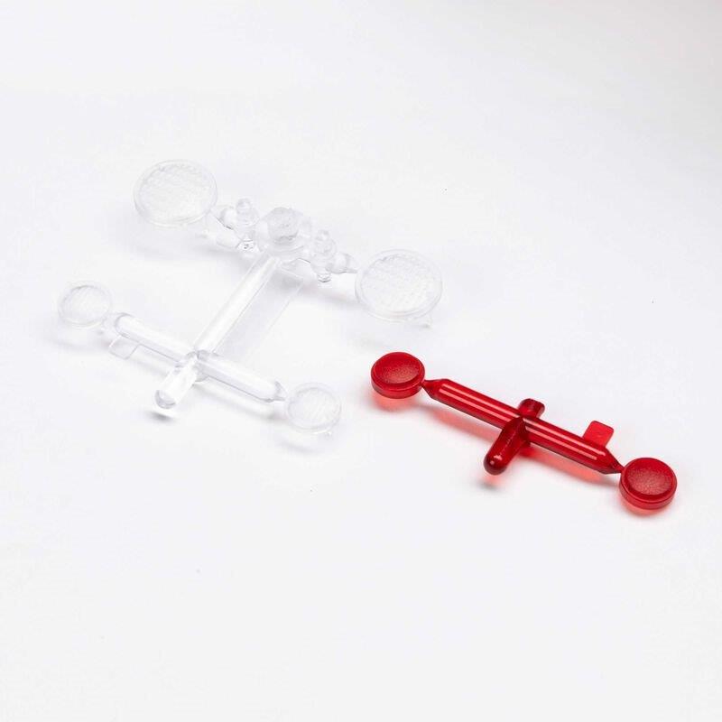 AXIAL Headlight, Taillight Lens Set CJ-7: SCX10 III
