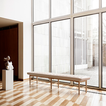 VLA75 Foyer bench Oak (variants) - Carl Hansen & Søn