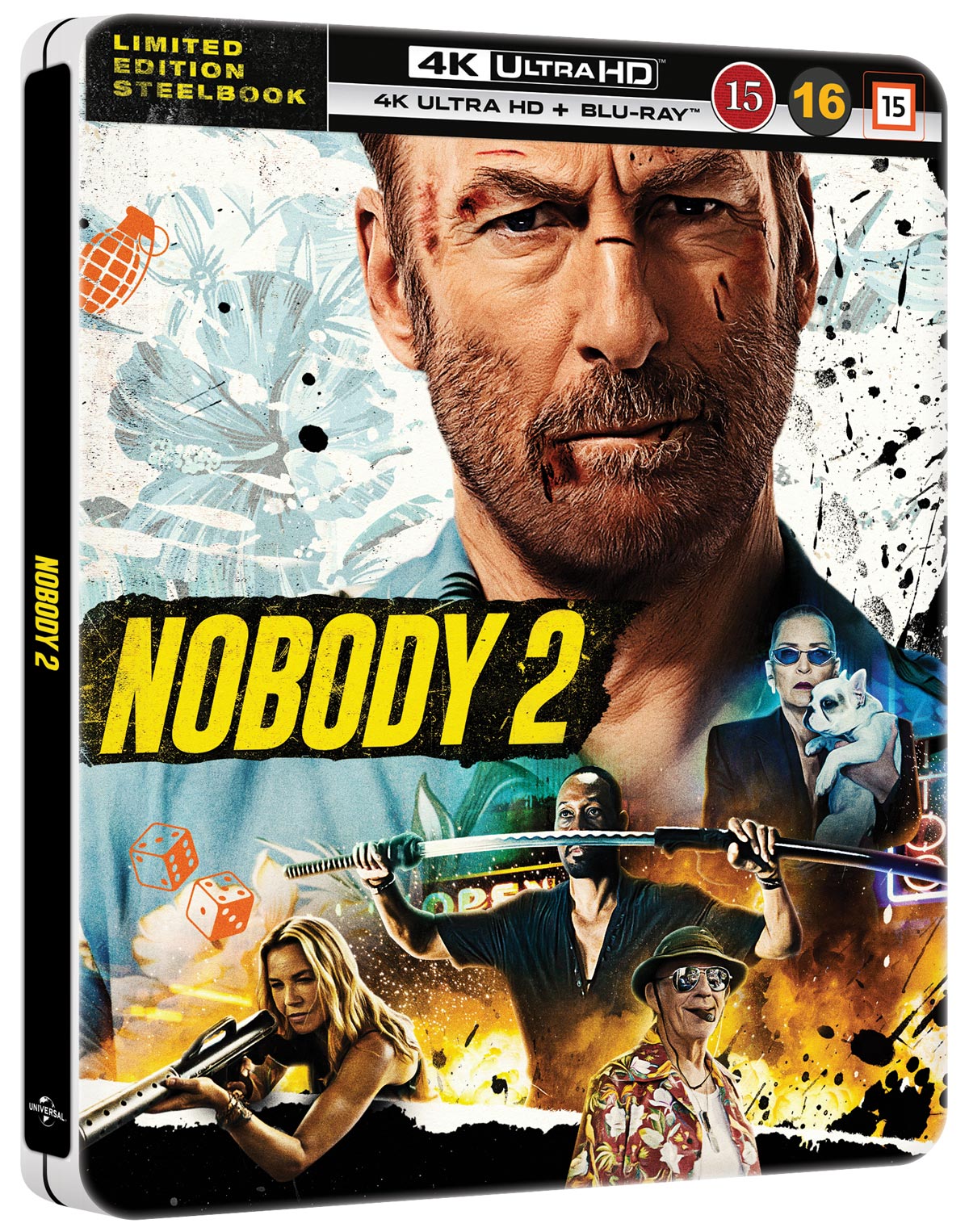 Nobody 2 (Limited Edition Steelbook) (4K Ultra HD + Blu-ray)