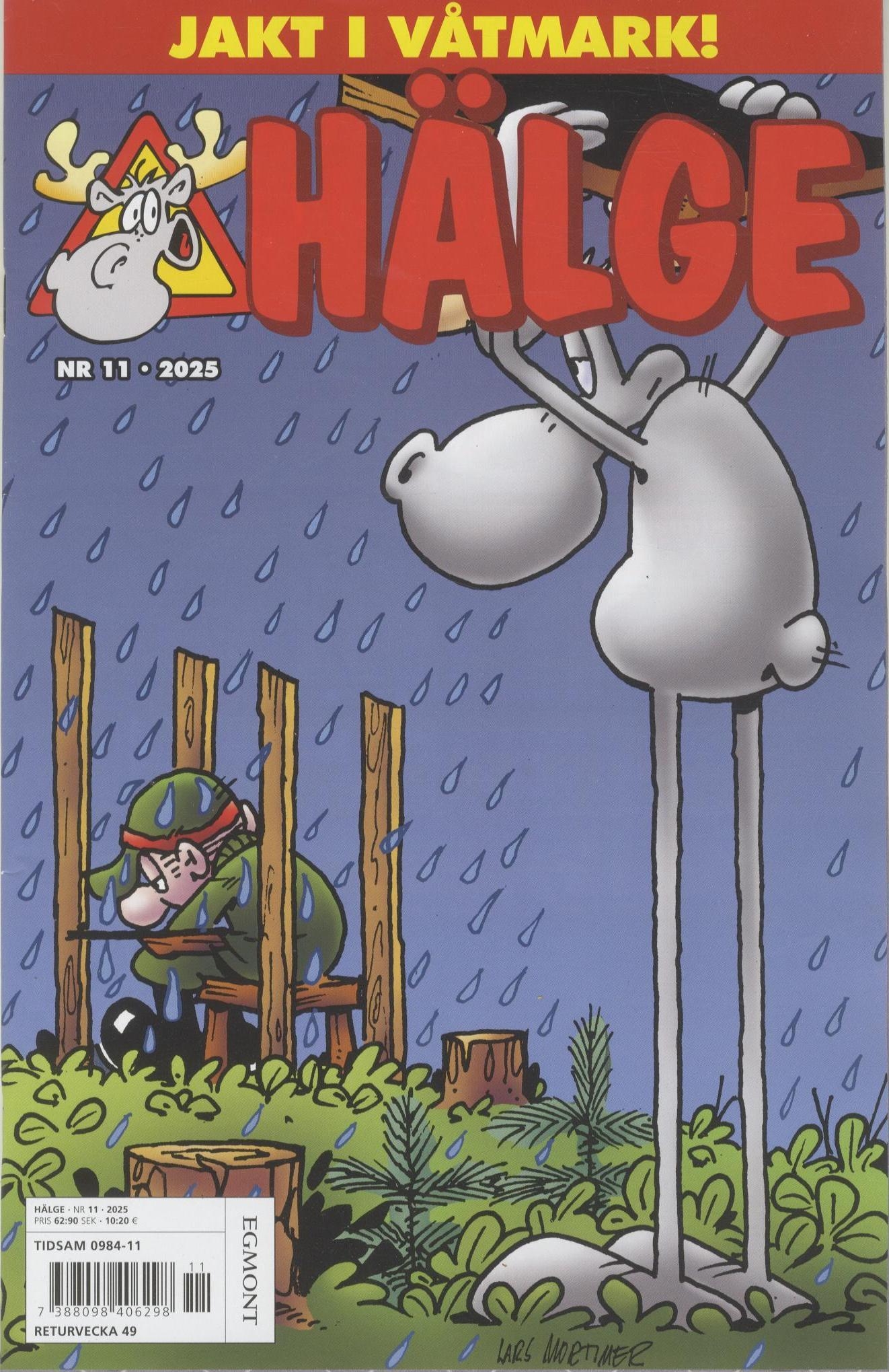 Hälge nr 11 2025, Jakt i våtmark!