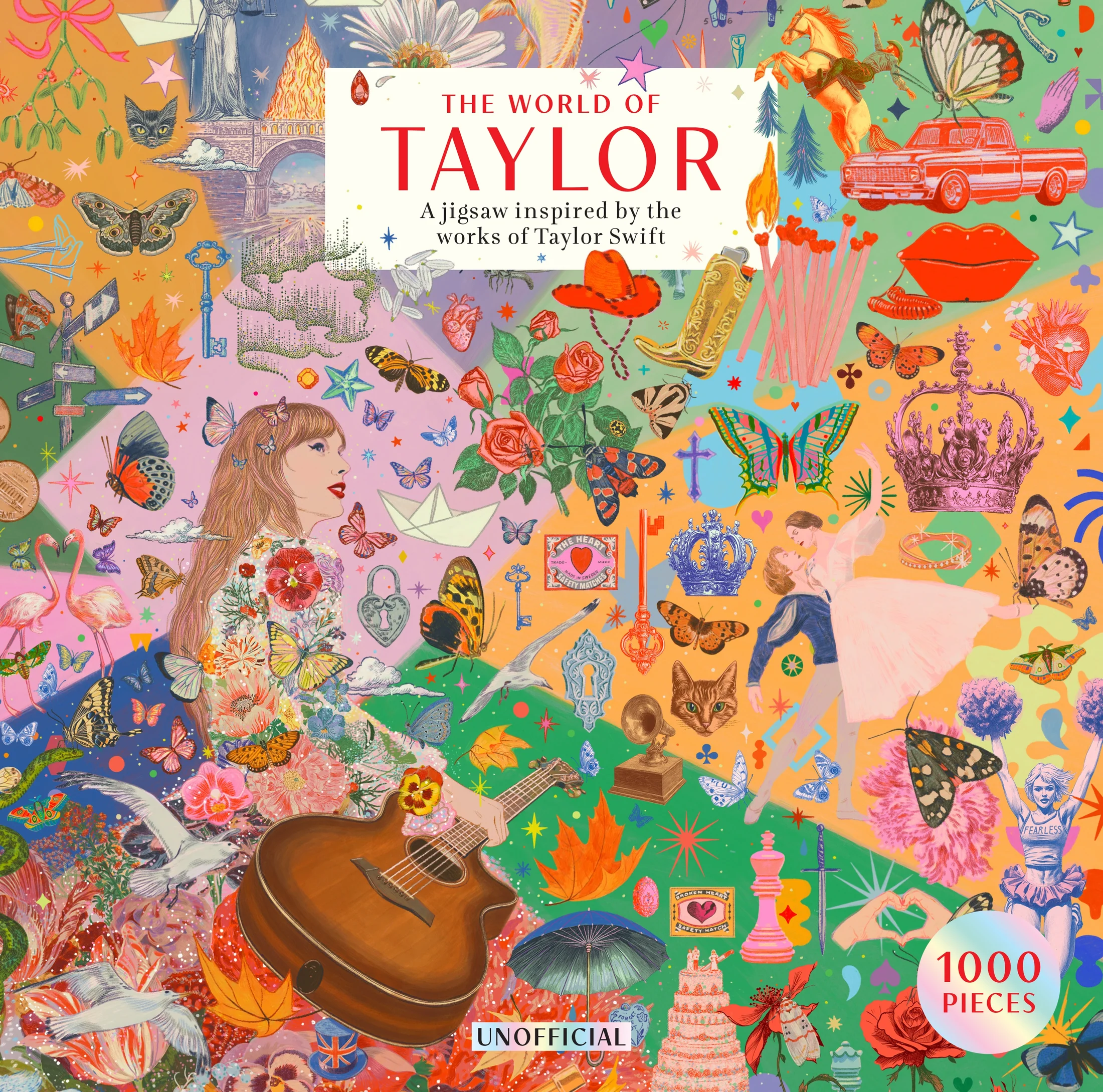 The World of Taylor, An unofficial 1000-piece puzzle inspired by the works of Taylor Swift