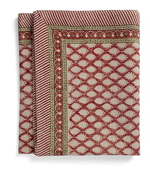 Chamois Linen cloth Cypress Red