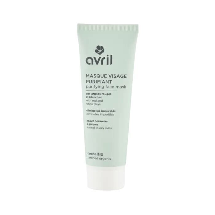 Ekologisk ansiktsmask rengörande 50ml avril