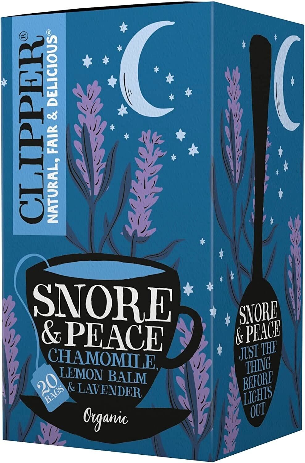 ekologiskt örtte snore and peace clipper 20st