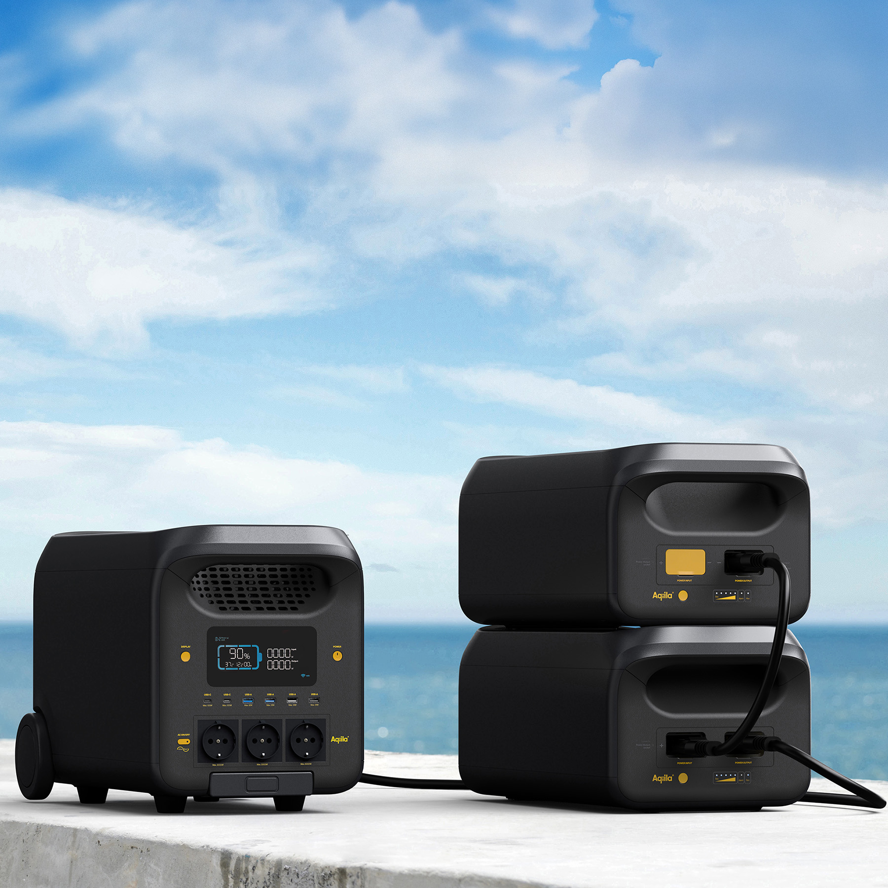 Aqiila Powerbird S2500Ev2 | Expansion Battery - 4