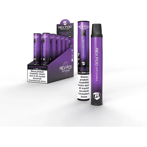 REV POD Mixed Wild Berries 10mg