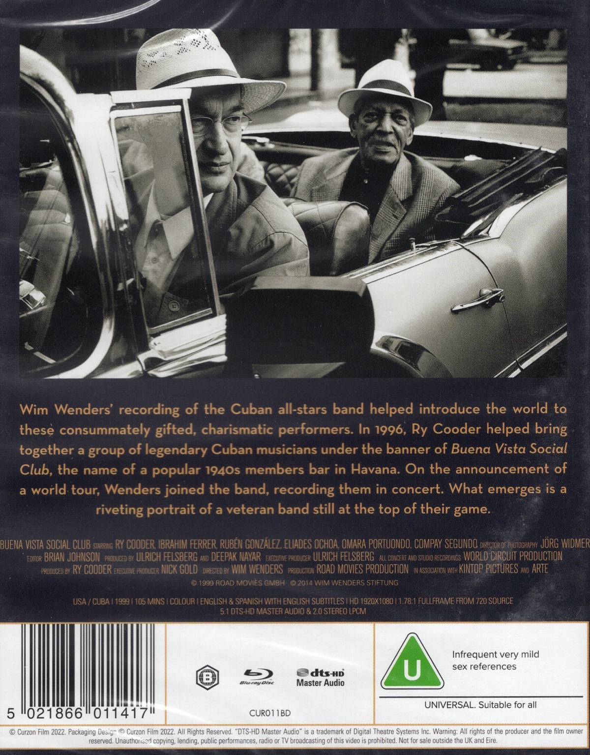 Buena Vista Social Club (ej svensk text) (Blu-ray) - 2