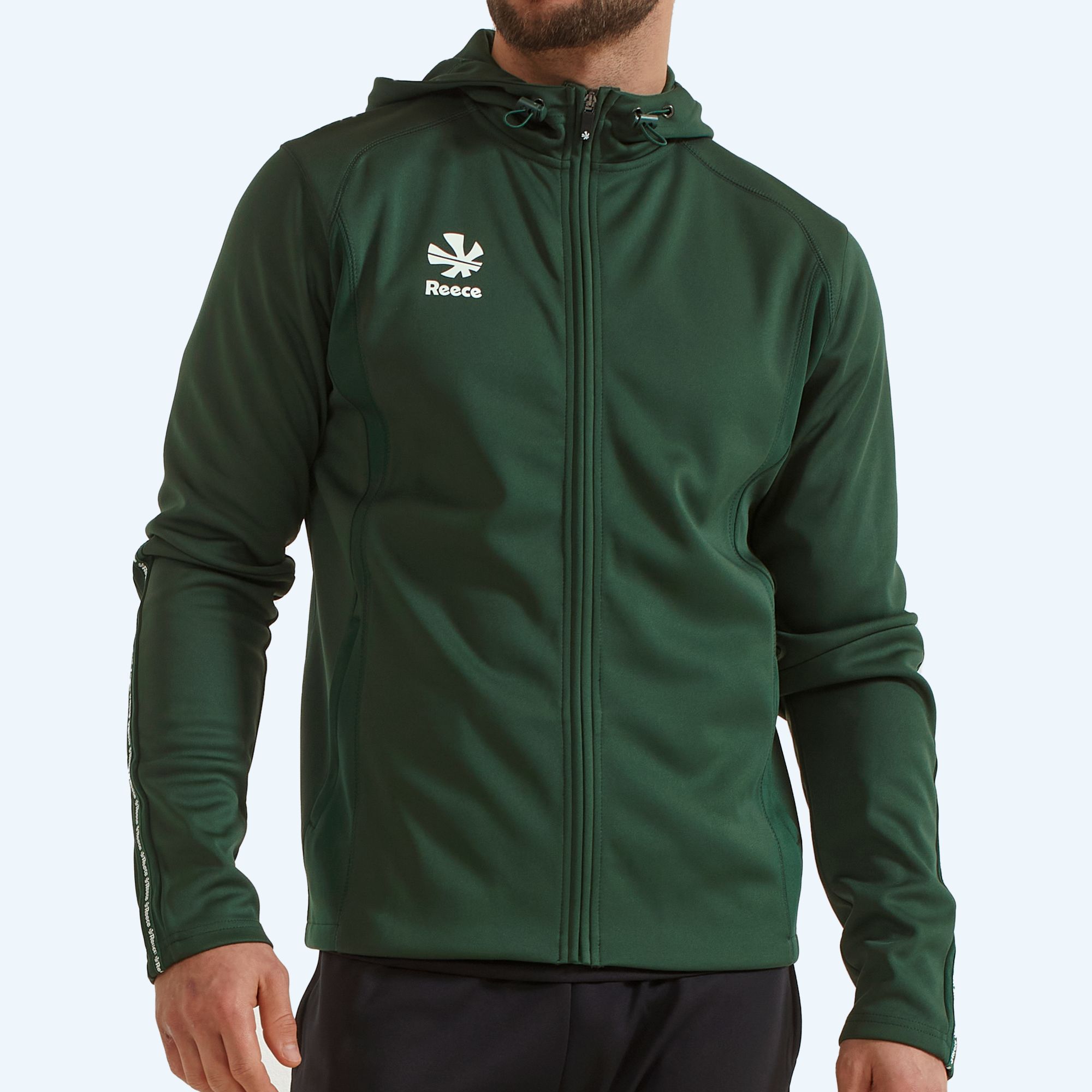 Reece Shift Hooded Full Zip Top, Herr & Junior - 2