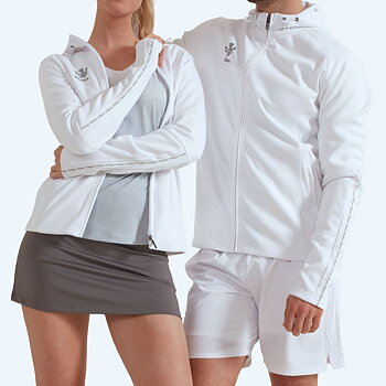 Reece Shift Hooded Full Zip Top, Herr & Junior