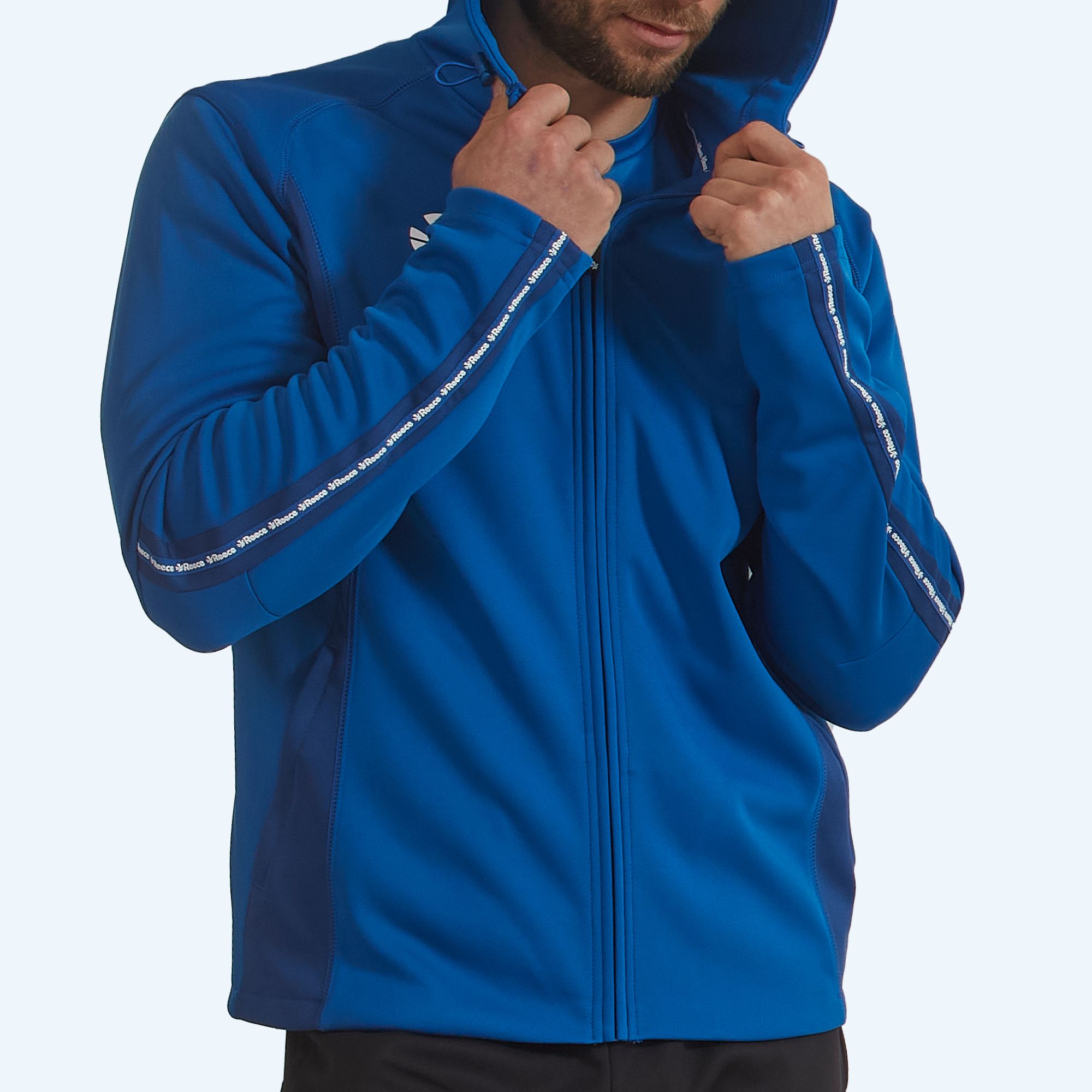 Reece Shift Hooded Full Zip Top, Herr & Junior - 5