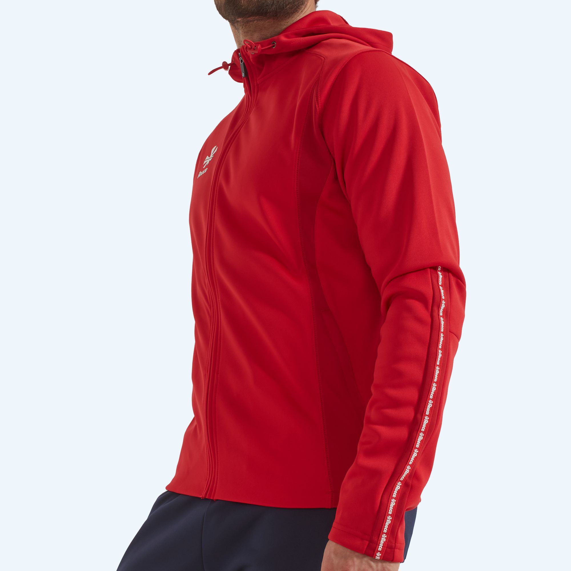 Reece Shift Hooded Full Zip Top, Herr & Junior - 6