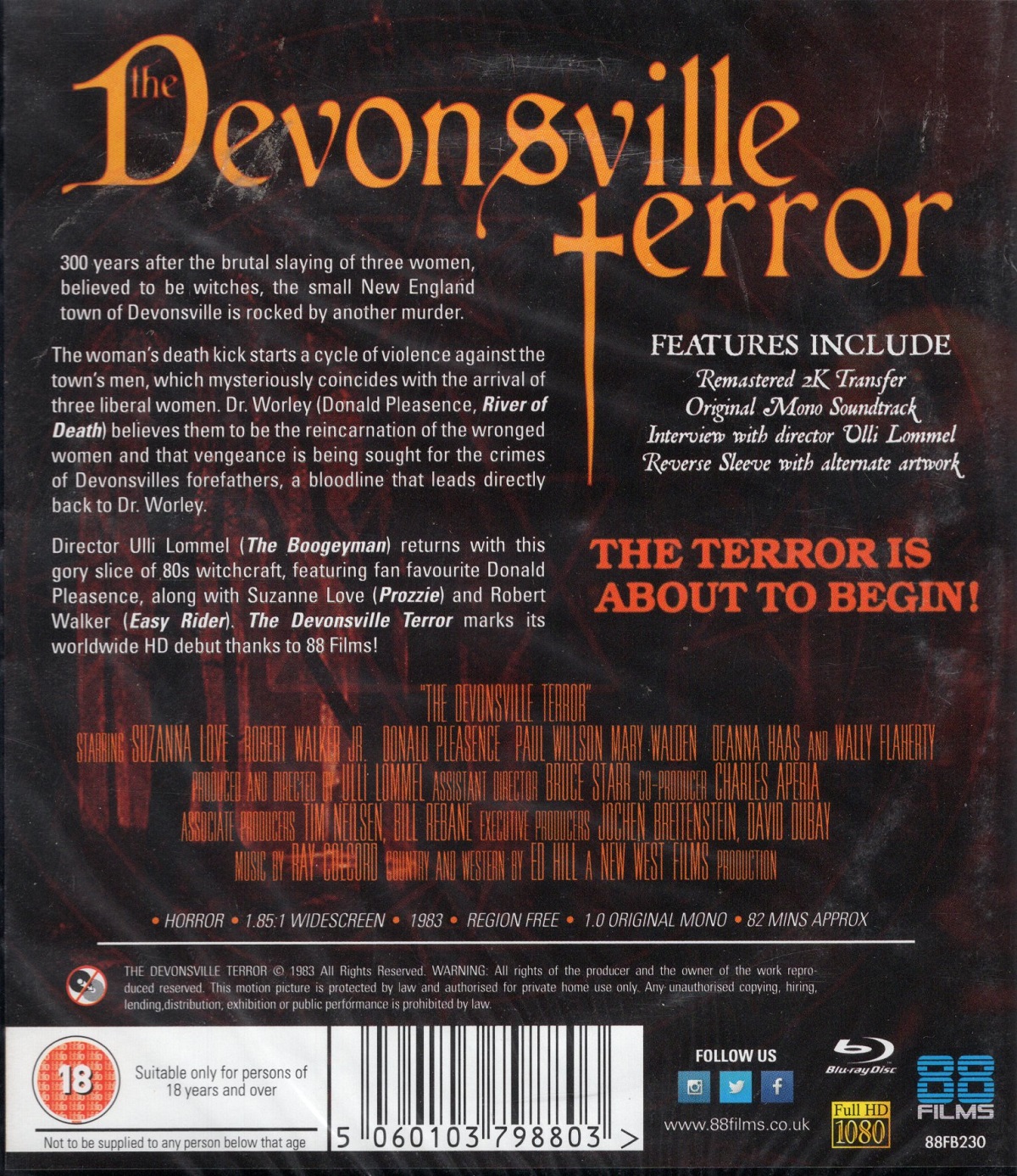 The Devonsville Terror (ej svensk text) (Blu-ray) - 2