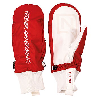 Nitro Forever Mitten Red