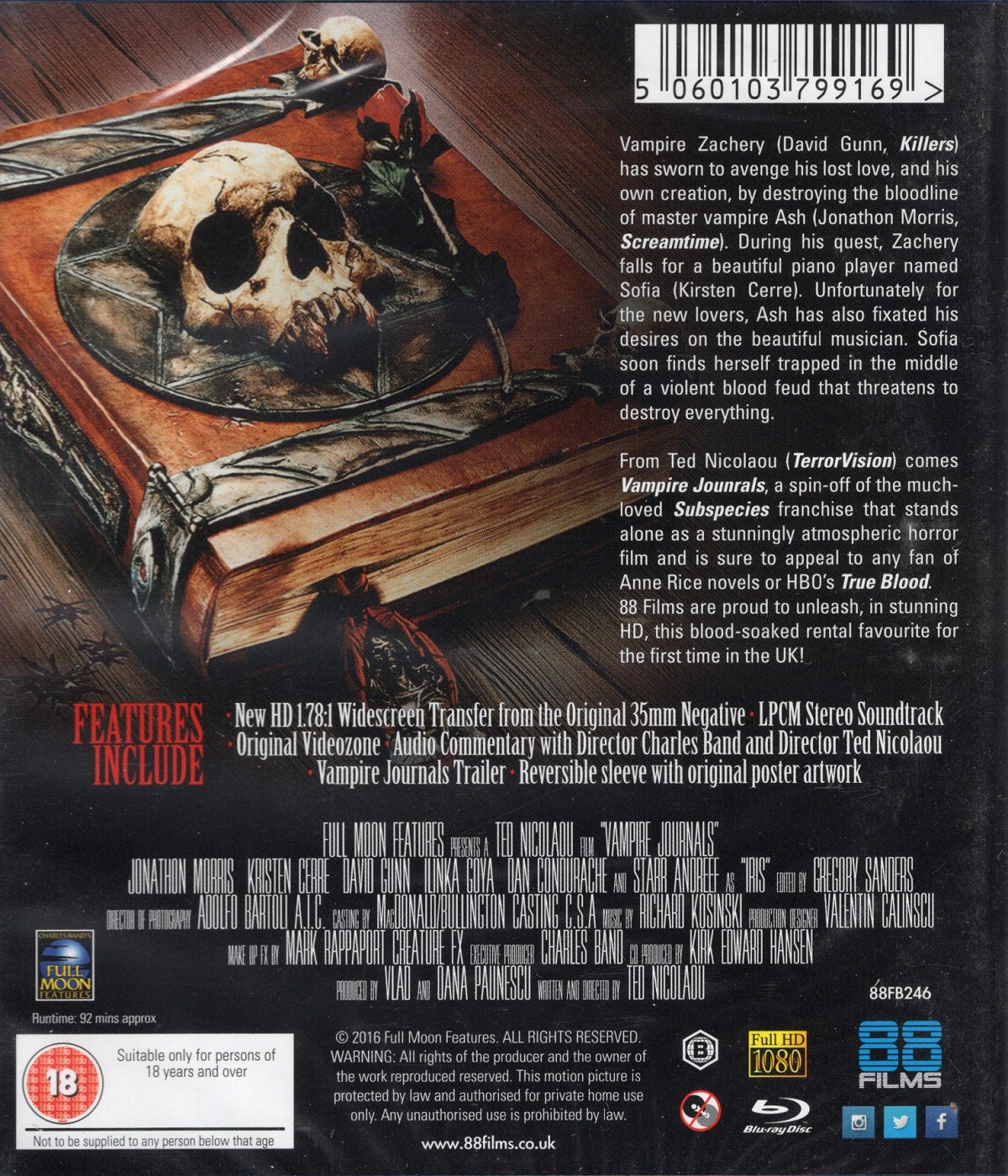 Vampire Journals (ej svensk text) (Blu-ray) - 2