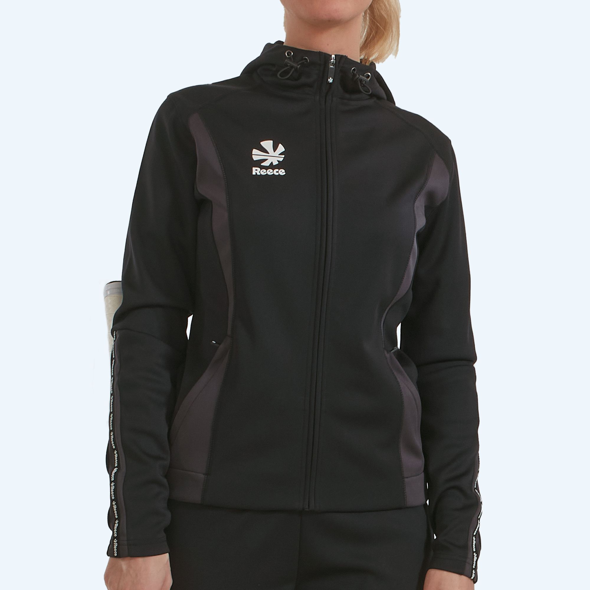 Reece Shift Hooded Full Zip Top, Dam - 9