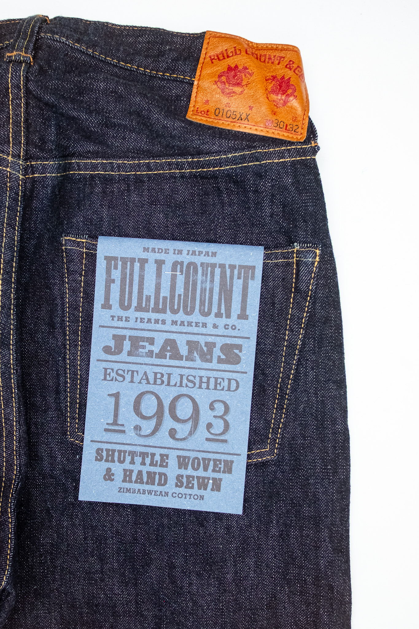 Fullcount - 0105XXW Wide Denim Heavy Oz - 10